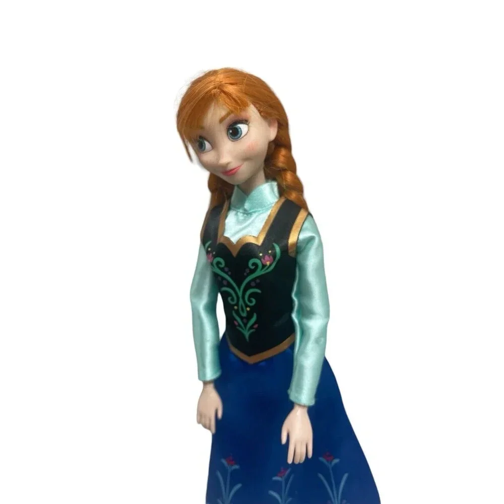 Disney Frozen Anna Barbie Fashion Doll Hasbro Red Hair Braids